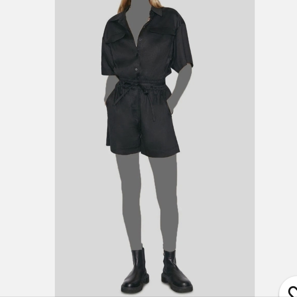 FRAME Patch Pocket Romper